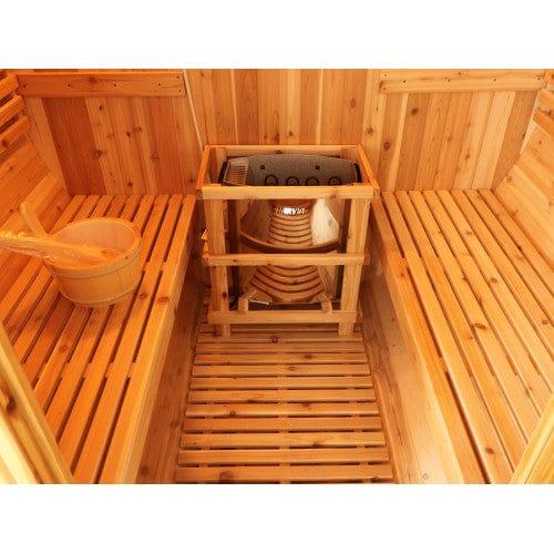 ValiroWood- Aurora 2-4 Person Traditional Barrel Sauna 300SH-valirowood