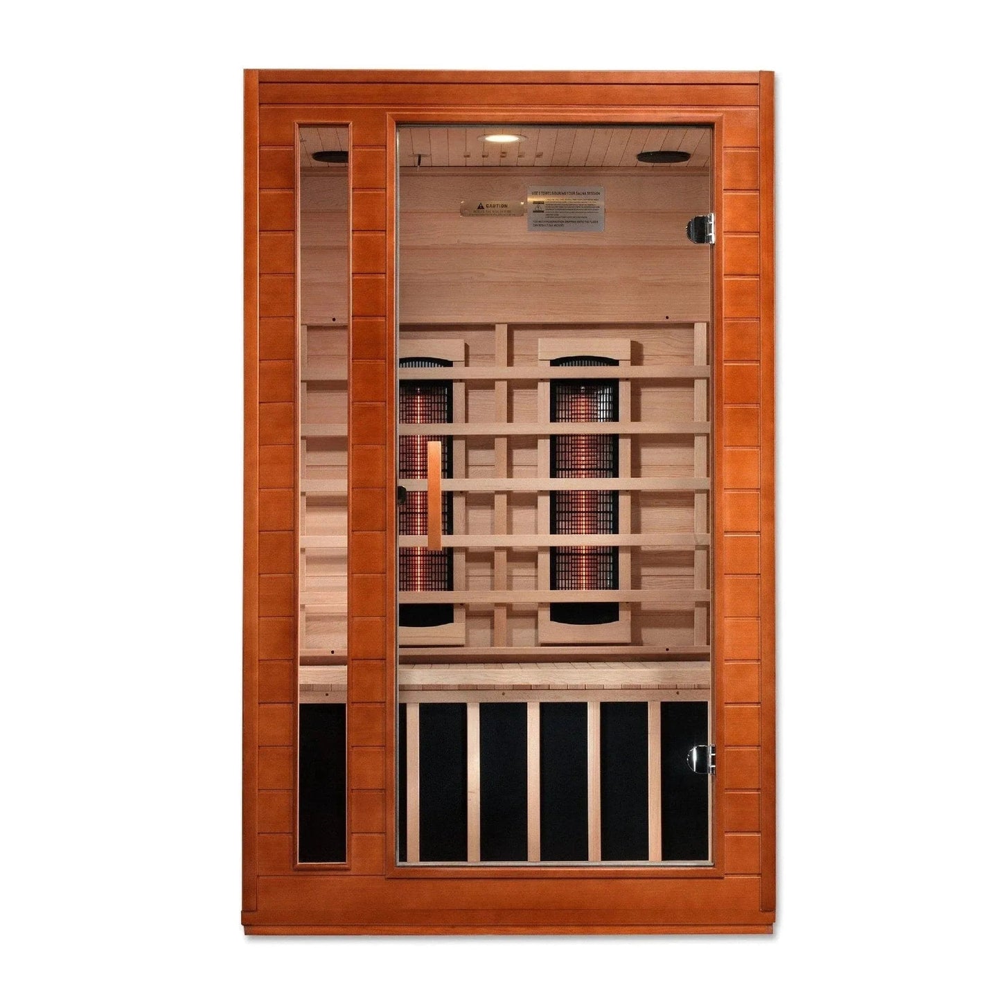 ValiroWood- "Cordoba" 2-Person Full Spectrum Near Zero EMF FAR Infrared Sauna DYN-6203-02 FS-Sauna-valirowood
