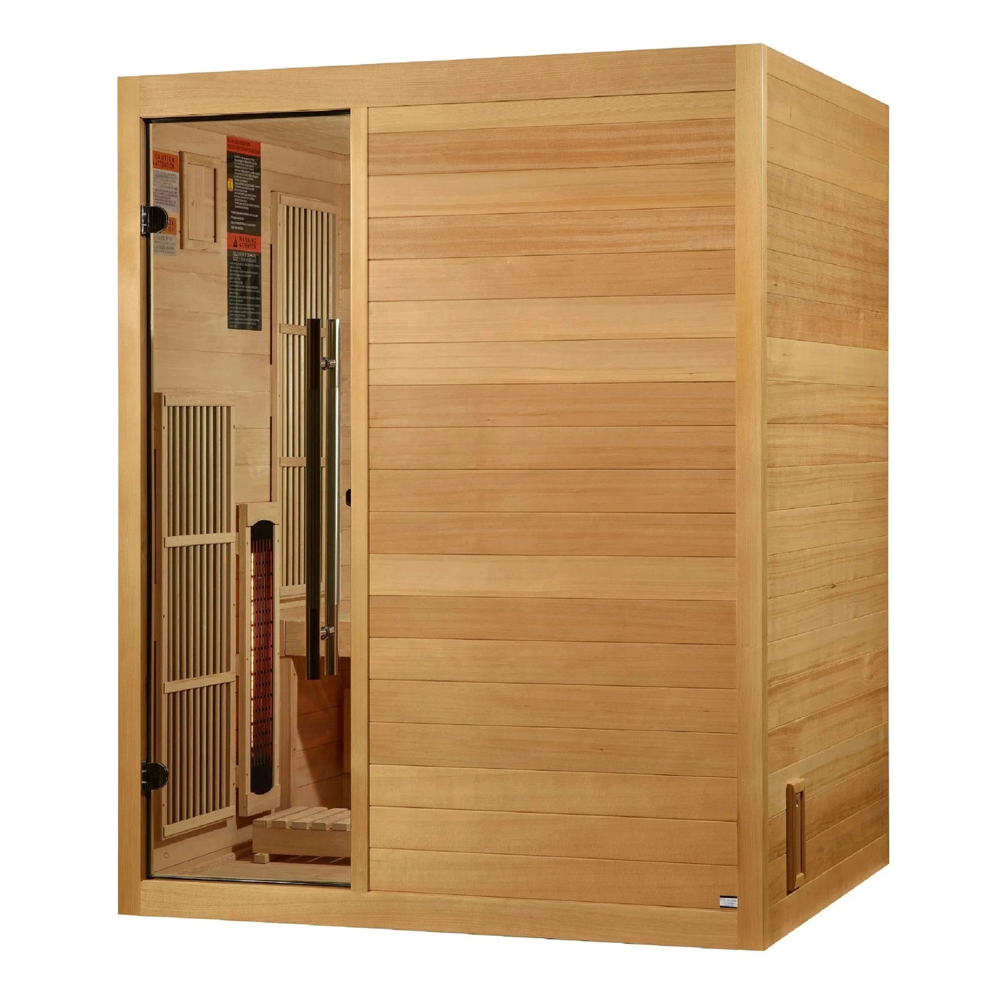 ValiroWood- 2025 Soria GDI-8330-01 3 Person Hybrid Indoor Sauna.-Sauna-valiro­wood