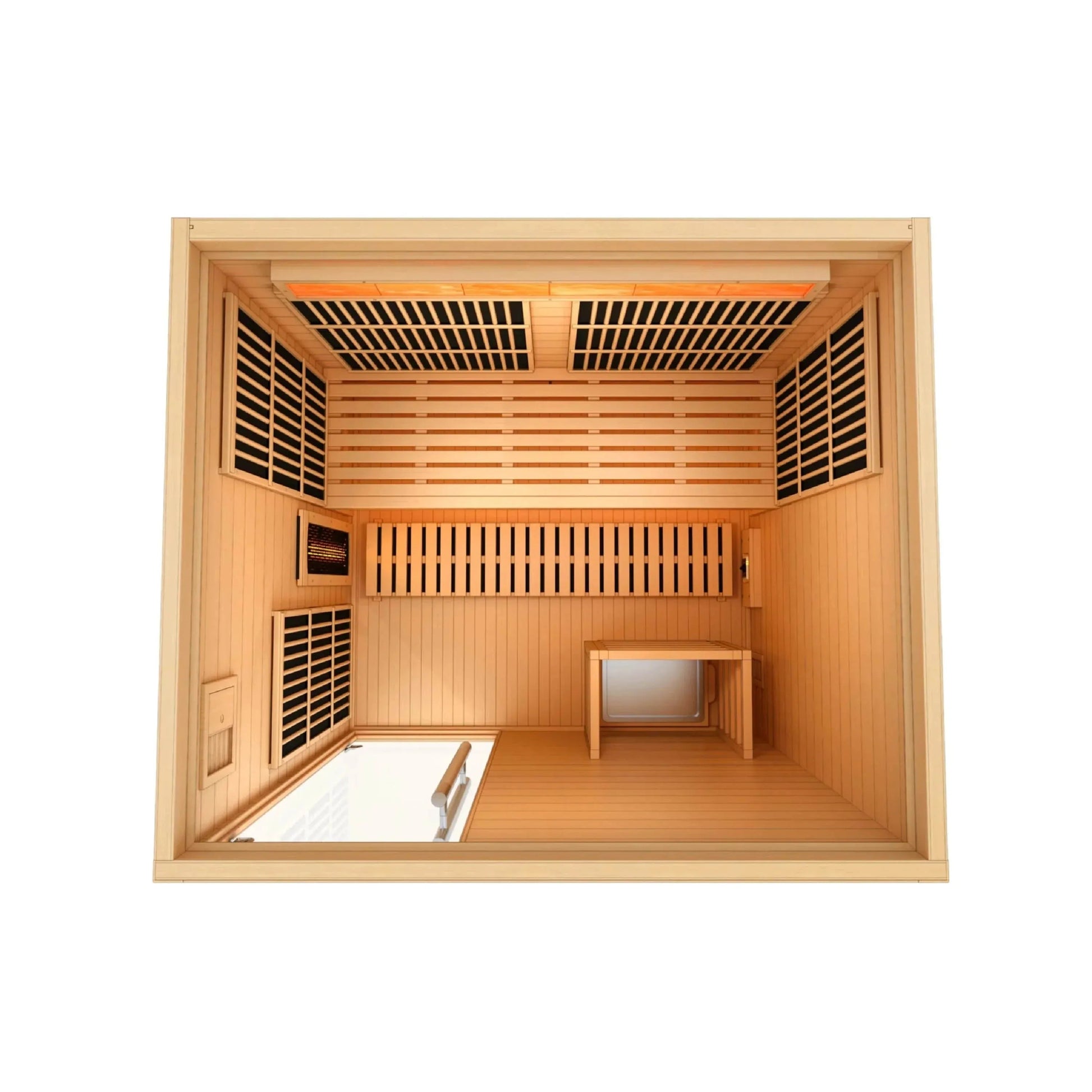 ValiroWood- 2025 Soria GDI-8330-01 3 Person Hybrid Indoor Sauna.-Sauna-valiro­wood