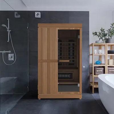 ValiroWood- 4 Trinity Infrared and Traditional 2-Person Hybrid Sauna-Sauna-valiro­wood