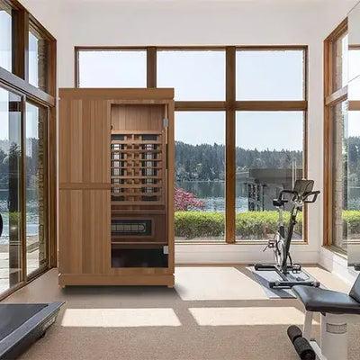 ValiroWood- 4 Trinity Infrared and Traditional 2-Person Hybrid Sauna-Sauna-valiro­wood
