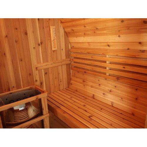 ValiroWood- Aurora 2-4 Person Traditional Barrel Sauna 300SH-valiro­wood