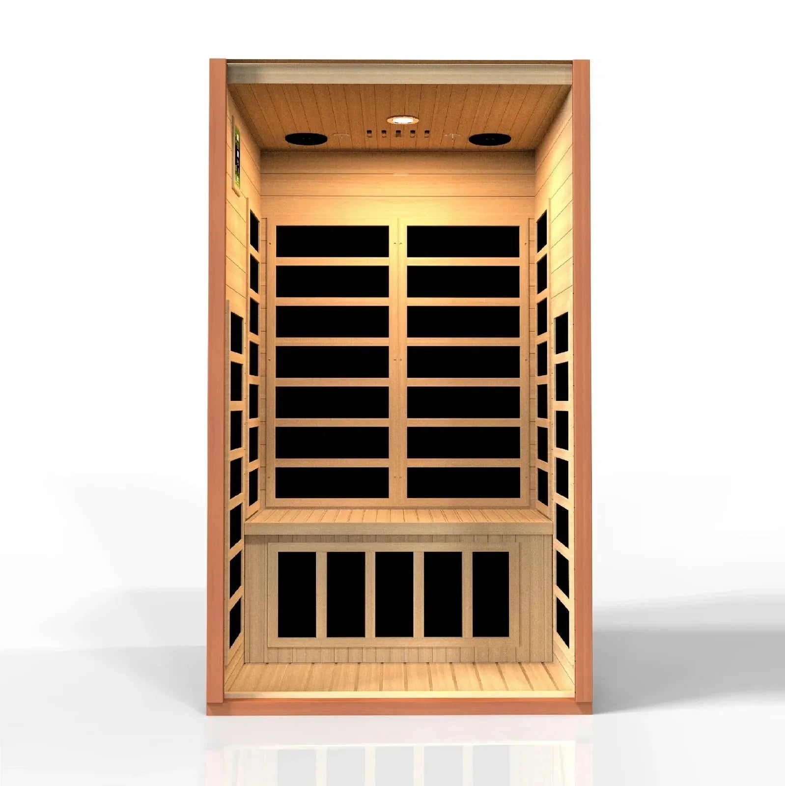 ValiroWood- "Avila" 1-2-person Low EMF FAR Infrared Sauna DYN-6103-01-Sauna-valiro­wood