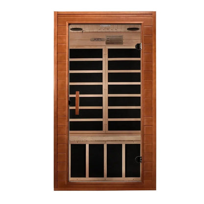 ValiroWood- "Avila" 1-2-person Low EMF FAR Infrared Sauna DYN-6103-01-Sauna-valiro­wood