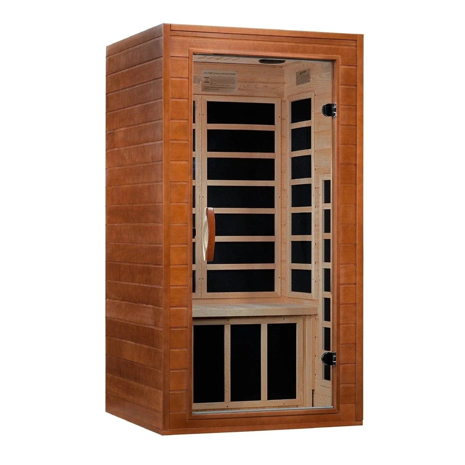 ValiroWood- "Avila" 1-2-person Low EMF FAR Infrared Sauna DYN-6103-01-Sauna-valiro­wood