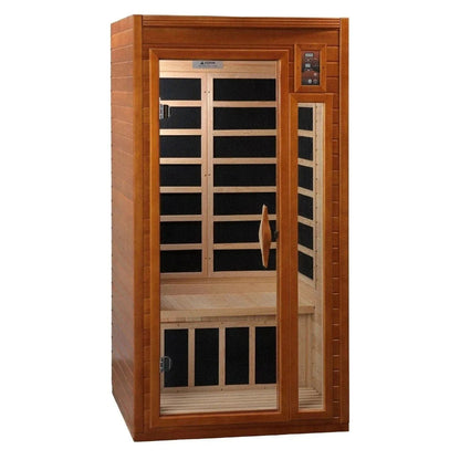 ValiroWood- "Barcelona" 1-2-person Low EMF FAR Infrared Sauna DYN-6106-01-Sauna-valiro­wood