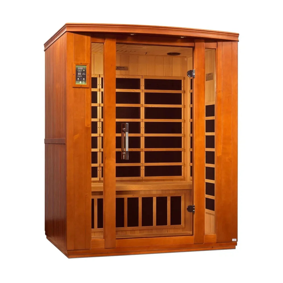 ValiroWood- "Bellagio" 3-person Low EMF FAR Infrared Sauna - DYN-6306-02-Sauna-valiro­wood