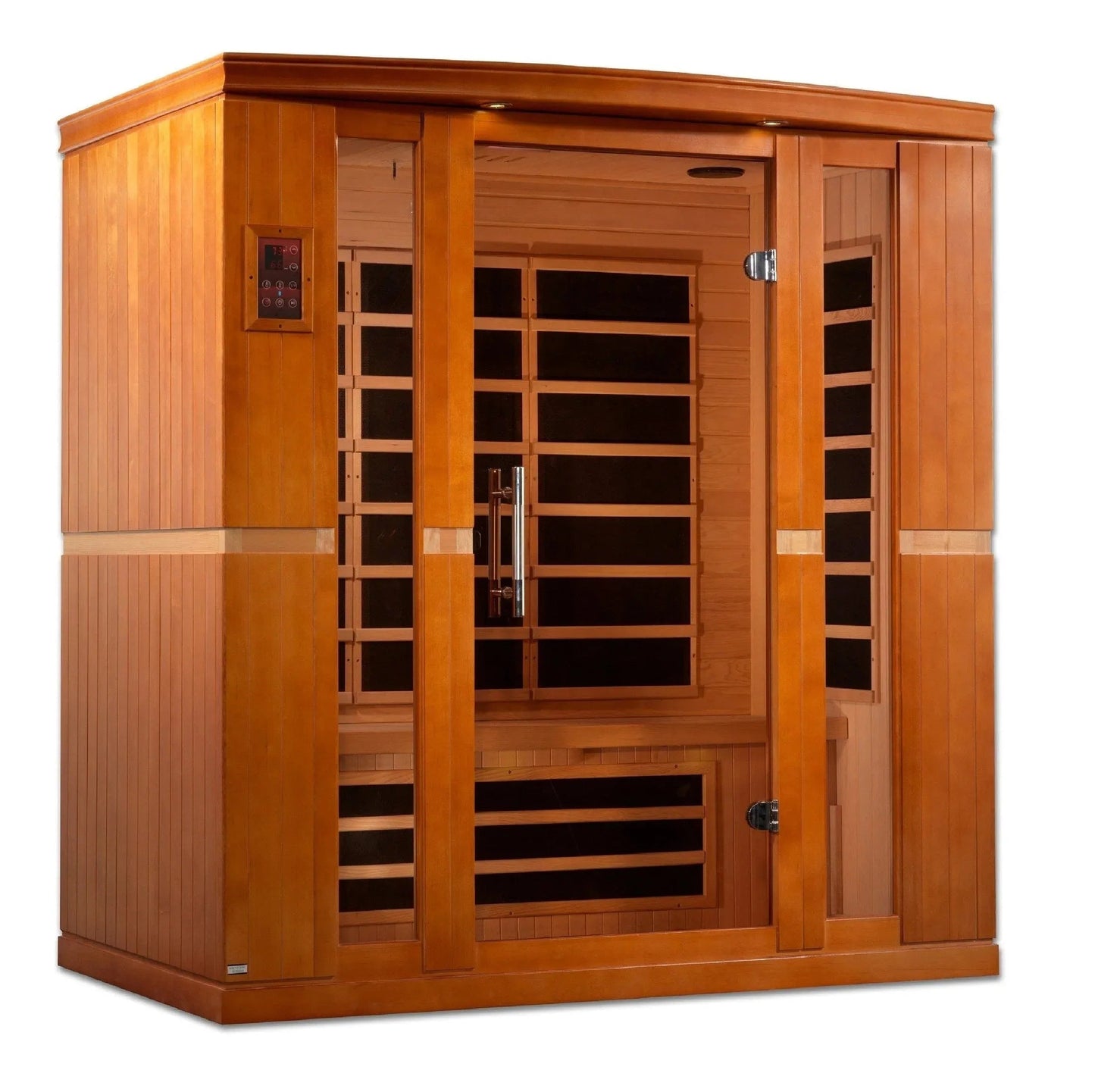 ValiroWood- "Bergamo" 4-person Low EMF FAR Infrared Sauna DYN-6440-01-Sauna-valiro­wood