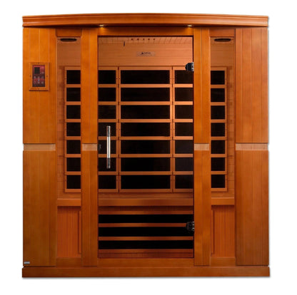 ValiroWood- "Bergamo" 4-person Low EMF FAR Infrared Sauna DYN-6440-01-Sauna-valiro­wood