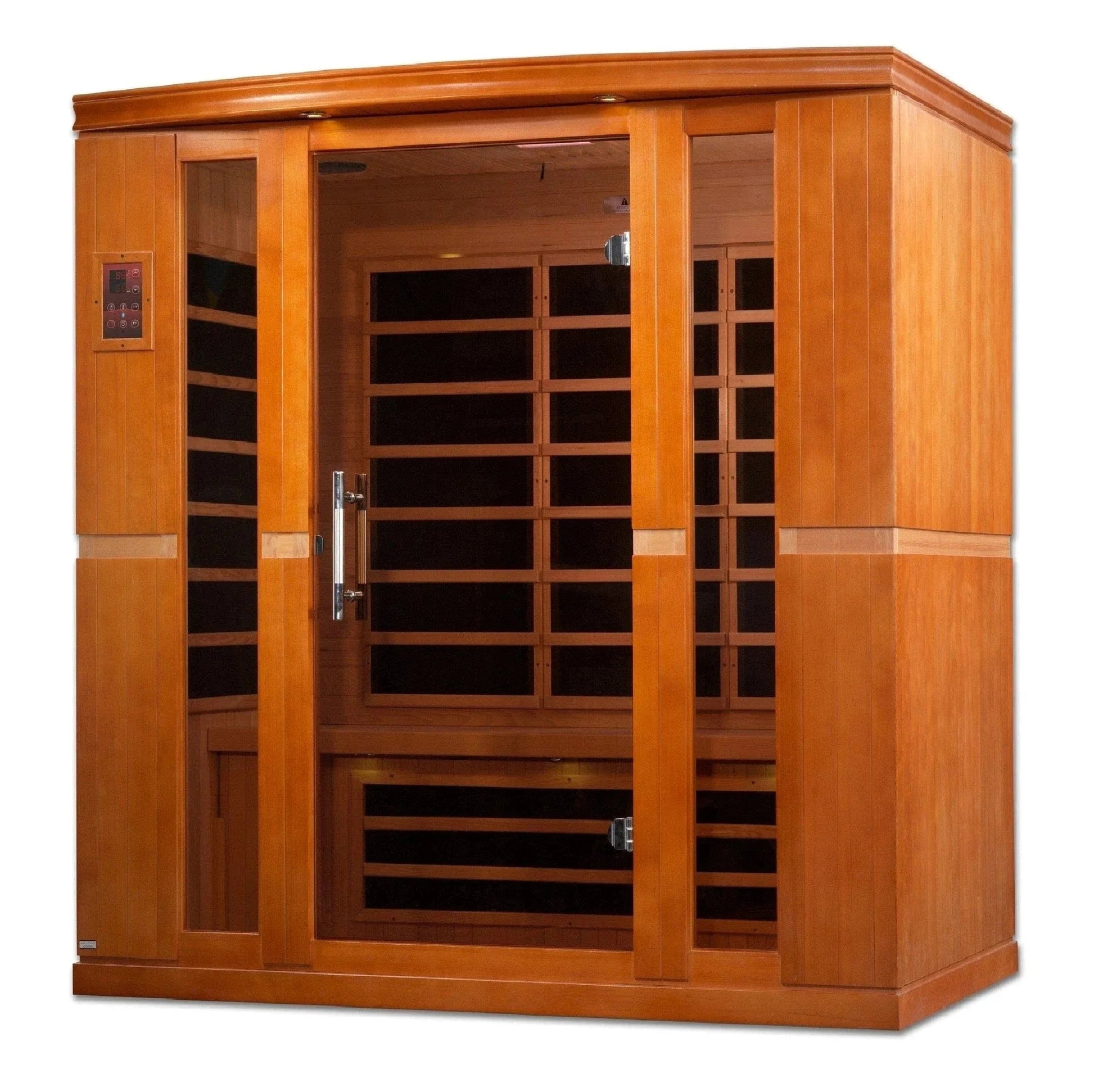 ValiroWood- "Bergamo" 4-person Low EMF FAR Infrared Sauna DYN-6440-01-Sauna-valiro­wood