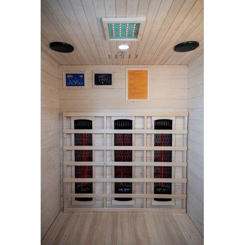 ValiroWood- Burlington 2-Person Outdoor Infrared Sauna 200D-Sauna-valiro­wood
