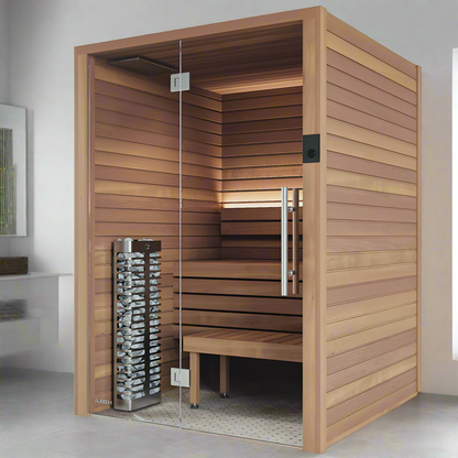ValiroWood- Cala Glass Cabin Sauna Kit-Sauna-valiro­wood