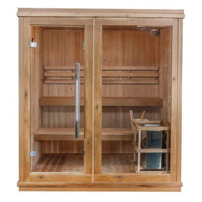 ValiroWood- Charleston 4-Person Indoor Traditional Sauna 400TN-Sauna-valiro­wood