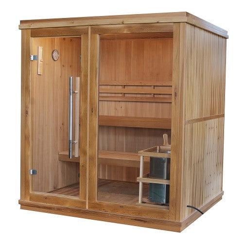 ValiroWood- Charleston 4-Person Indoor Traditional Sauna 400TN-Sauna-valiro­wood