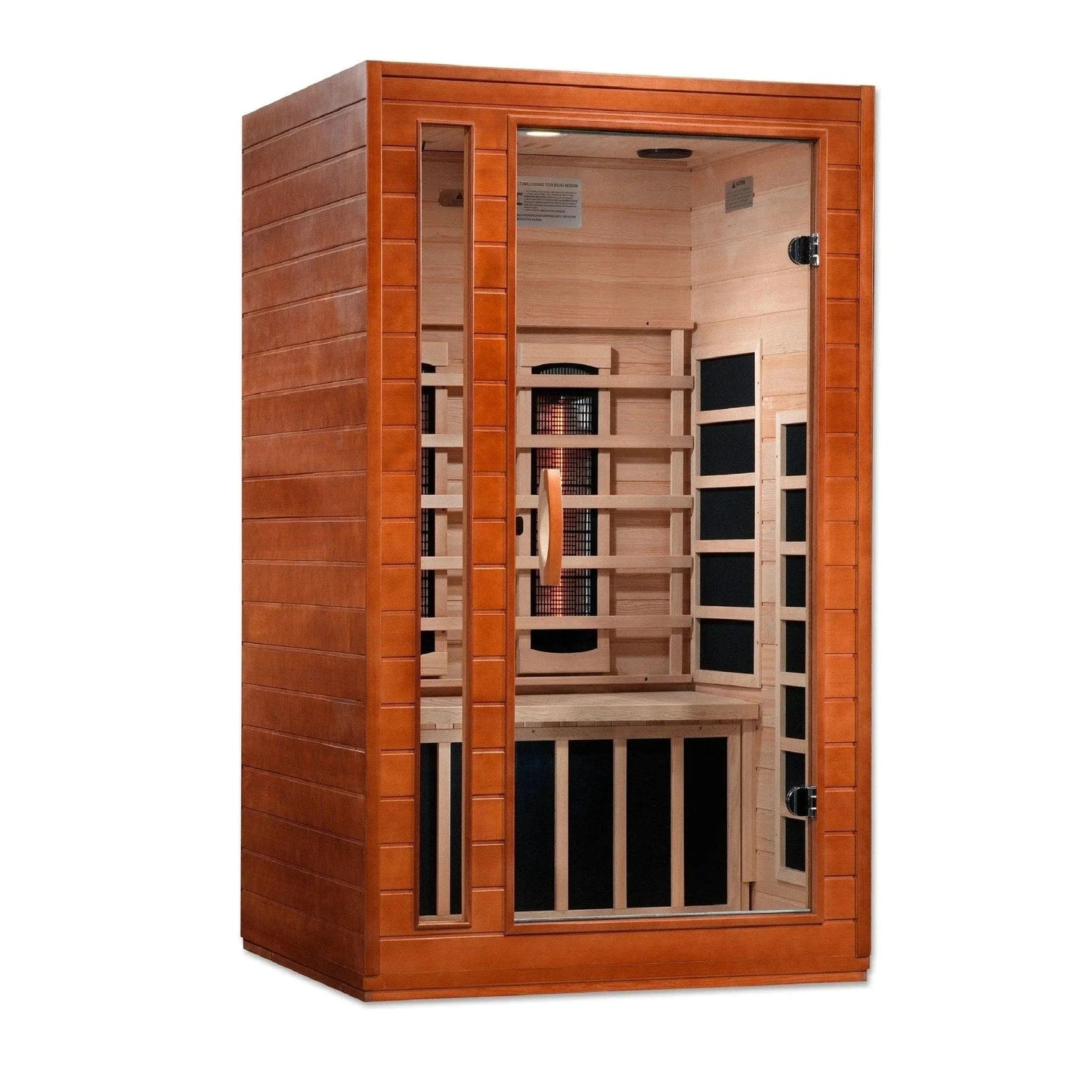 ValiroWood- "Cordoba" 2-Person Full Spectrum Near Zero EMF FAR Infrared Sauna DYN-6203-02 FS-Sauna-valiro­wood