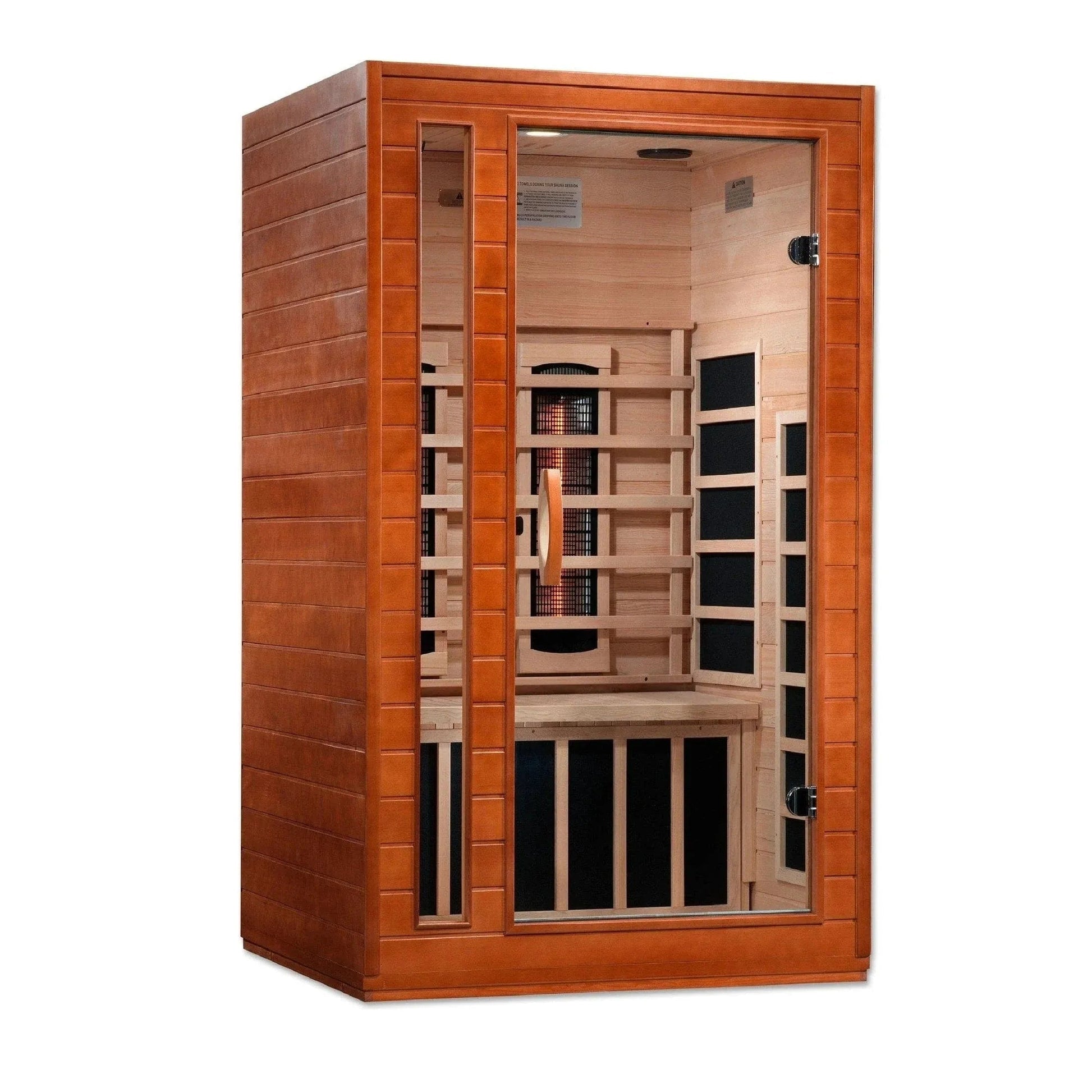 ValiroWood- "Cordoba" 2-Person Full Spectrum Near Zero EMF FAR Infrared Sauna DYN-6203-02 FS-Sauna-valiro­wood