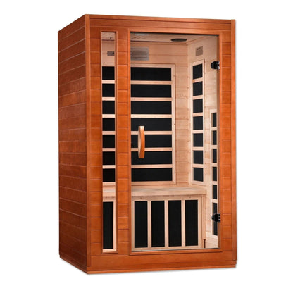 ValiroWood- Cordoba Elite 2-person Ultra Low EMF FAR Infrared Sauna - DYN-6203-01 Elite-Sauna-valiro­wood