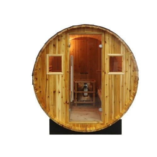 ValiroWood- Galley 4-Person Traditional Barrel Sauna 400SH-Sauna-valiro­wood
