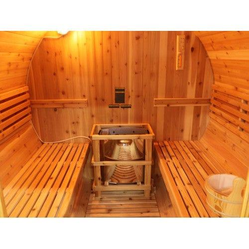 ValiroWood- Galley 4-Person Traditional Barrel Sauna 400SH-Sauna-valiro­wood