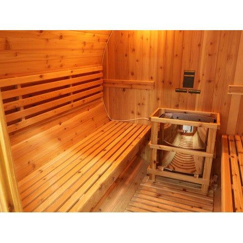 ValiroWood- Galley 4-Person Traditional Barrel Sauna 400SH-Sauna-valiro­wood