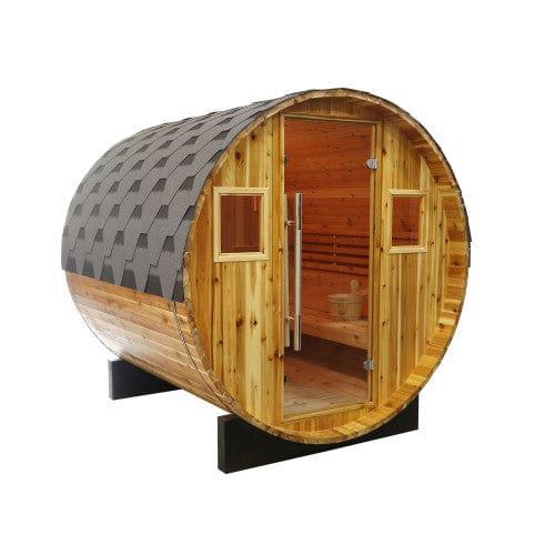 ValiroWood- Galley 4-Person Traditional Barrel Sauna 400SH-Sauna-valiro­wood