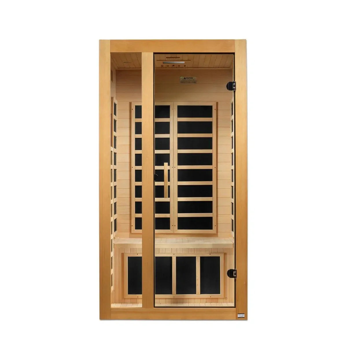 ValiroWood- "Gracia" 1-2-person Low EMF FAR Infrared Sauna DYN-6119-01-Sauna-valiro­wood