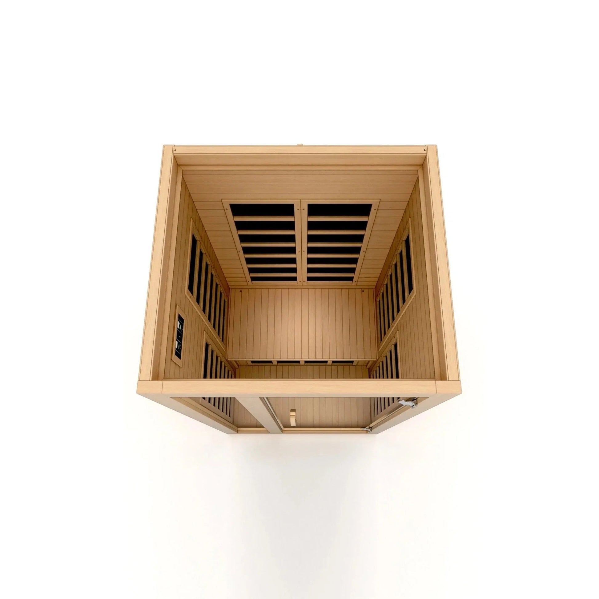 ValiroWood- "Gracia" 1-2-person Low EMF FAR Infrared Sauna DYN-6119-01-Sauna-valiro­wood