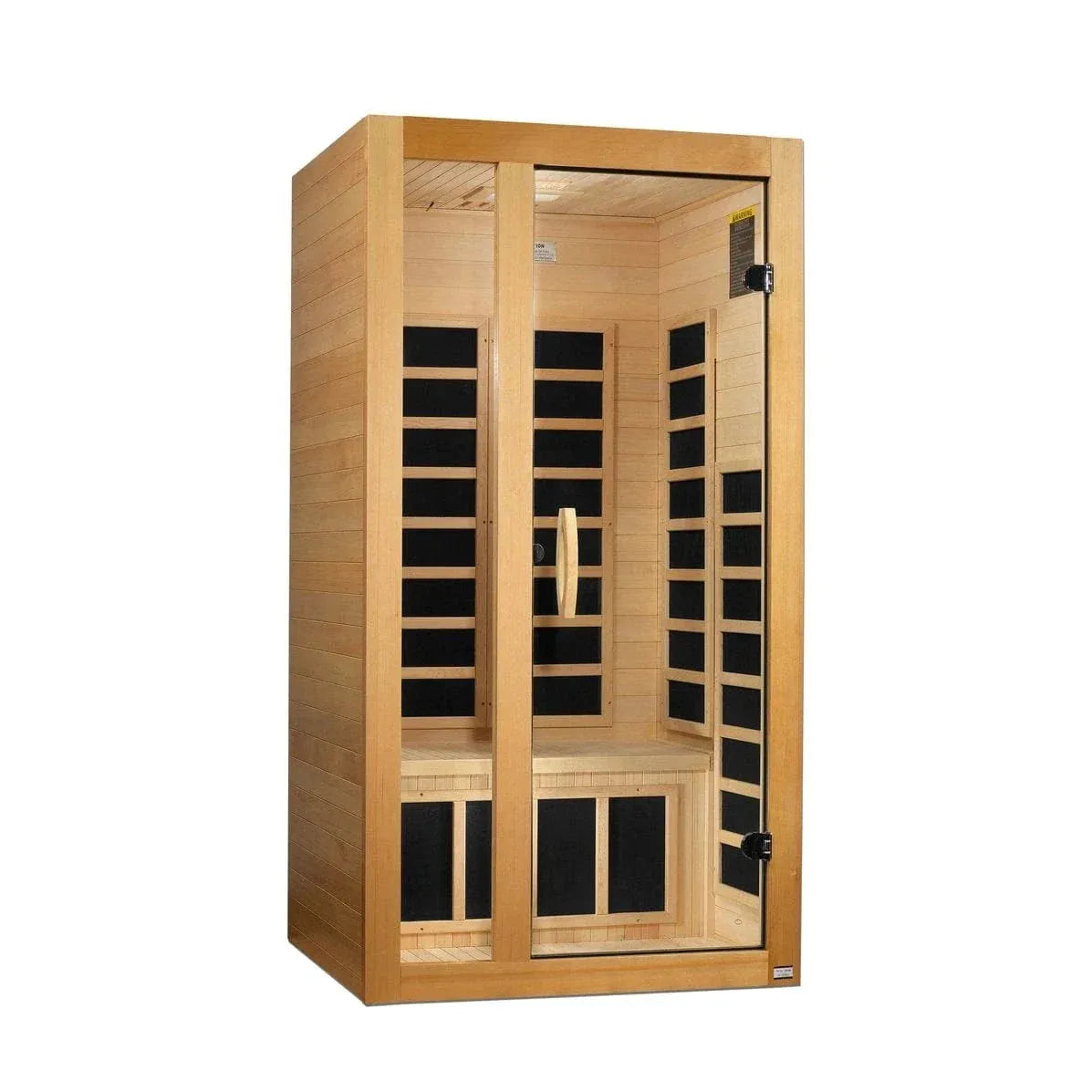 ValiroWood- "Gracia" 1-2-person Low EMF FAR Infrared Sauna DYN-6119-01-Sauna-valiro­wood