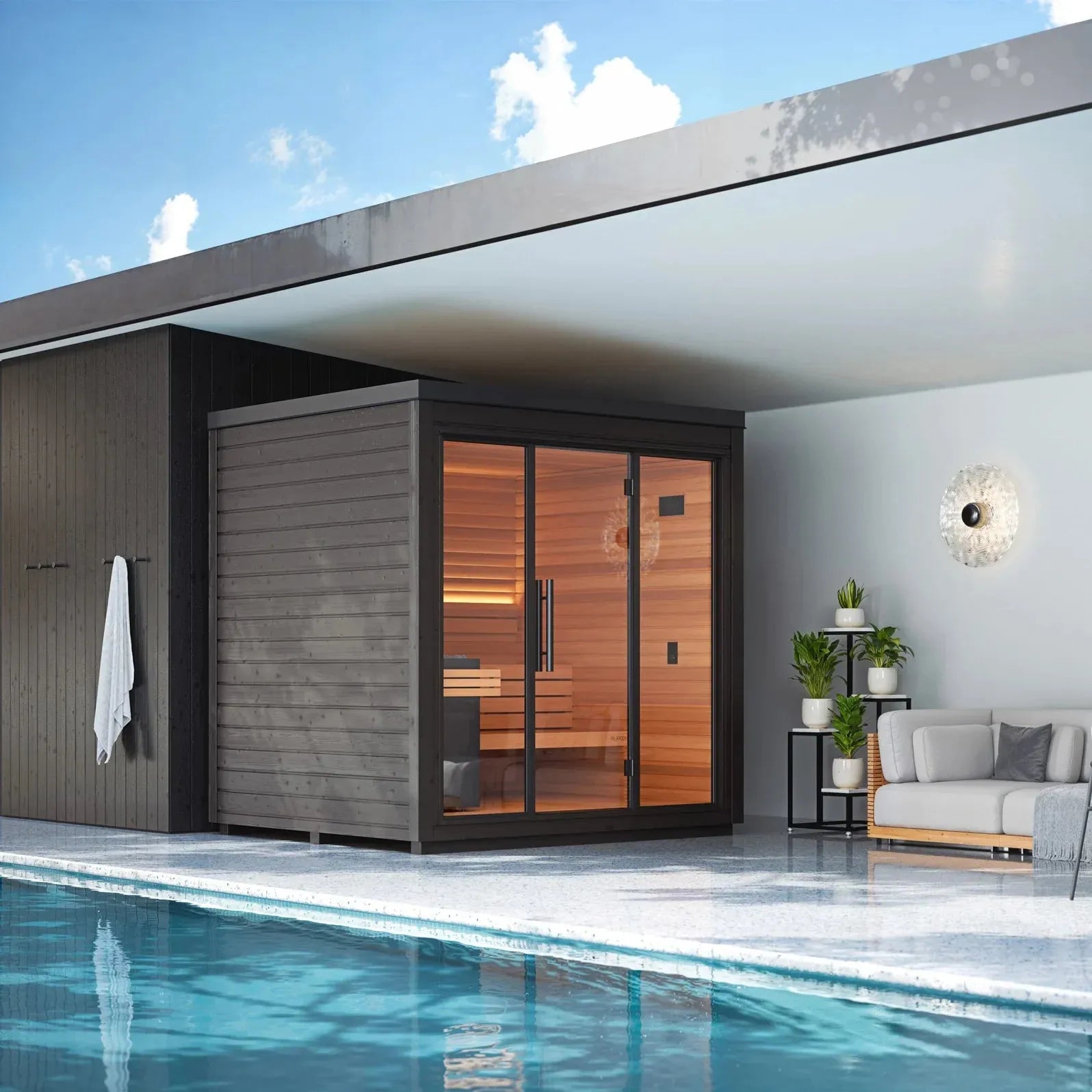 ValiroWood- Mira L Outdoor Cabin Sauna Kit-Sauna-valiro­wood