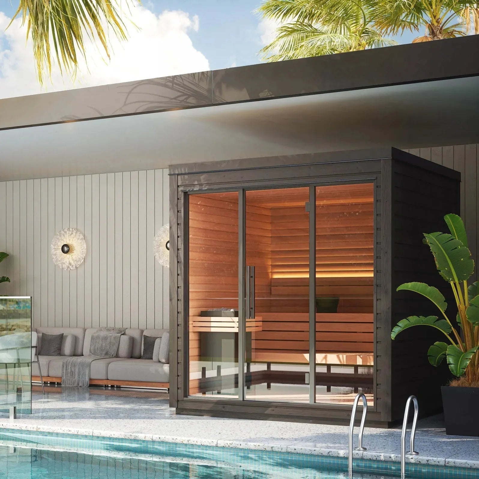 ValiroWood- Mira L Outdoor Cabin Sauna Kit-Sauna-valiro­wood