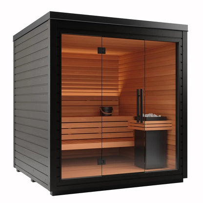 ValiroWood- Mira L Outdoor Cabin Sauna Kit-Sauna-valiro­wood