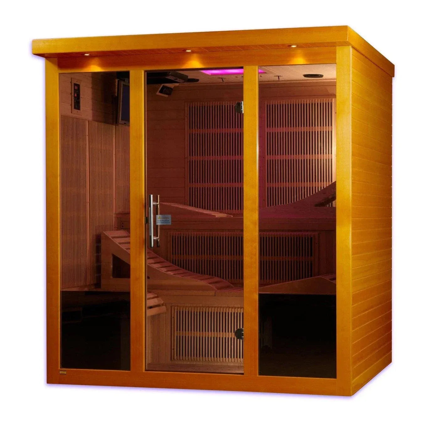 ValiroWood- Monaco 6-person Ultra Low EMF FAR Infrared Sauna - DYN-6996-01 Elite-Sauna-valiro­wood