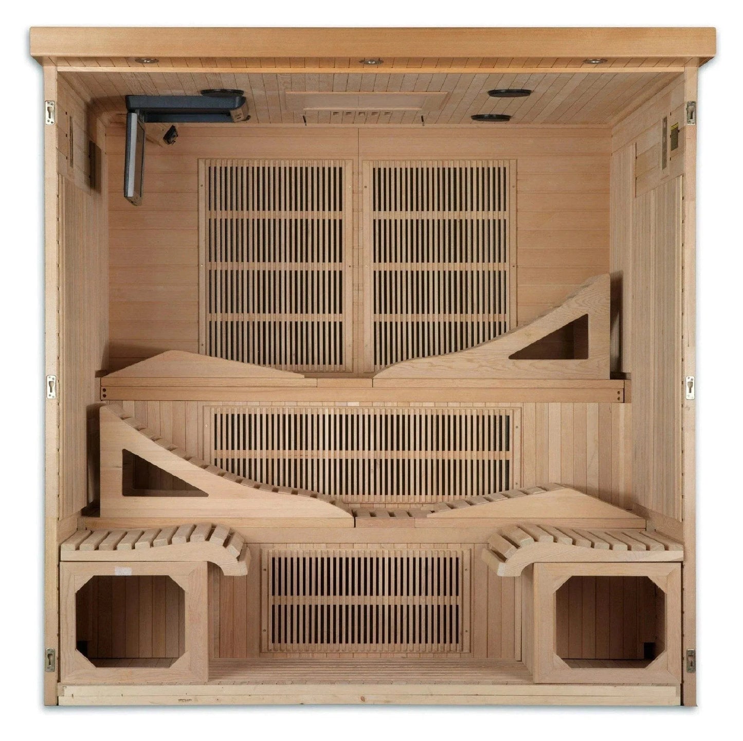 ValiroWood- Monaco 6-person Ultra Low EMF FAR Infrared Sauna - DYN-6996-01 Elite-Sauna-valiro­wood