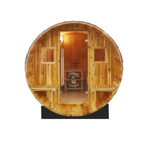 ValiroWood- Oasis 2-4 Person Traditional Barrel Sauna 300SC-Sauna-valiro­wood