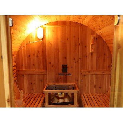 ValiroWood- Oasis 2-4 Person Traditional Barrel Sauna 300SC-Sauna-valiro­wood