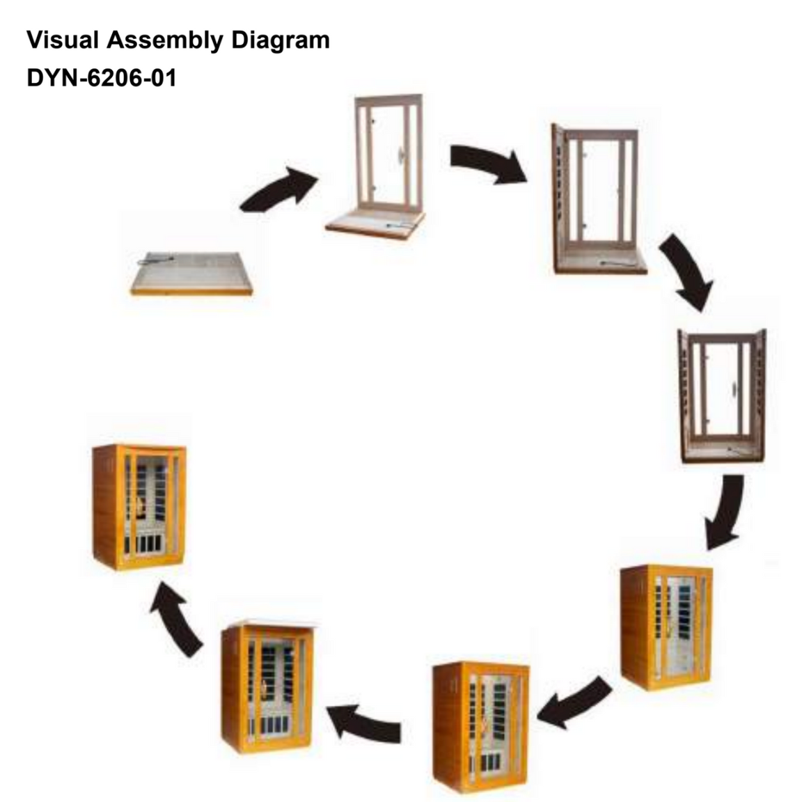 ValiroWood- "San Marino" 2-person Low EMF FAR Infrared Sauna DYN-6206-01-Sauna-valiro­wood