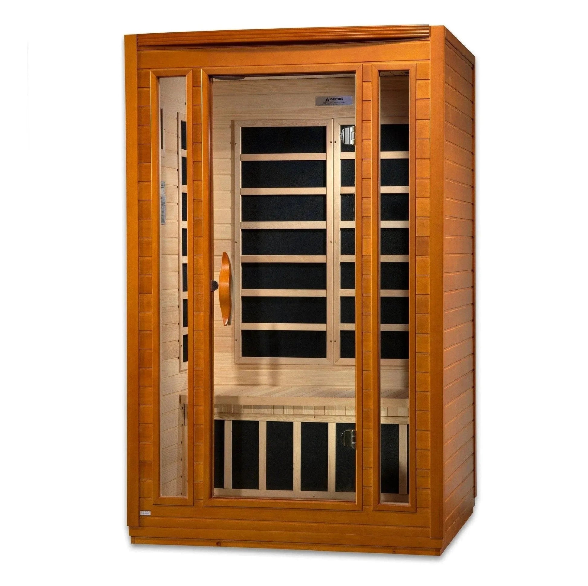 ValiroWood- "San Marino" 2-person Low EMF FAR Infrared Sauna DYN-6206-01-Sauna-valiro­wood