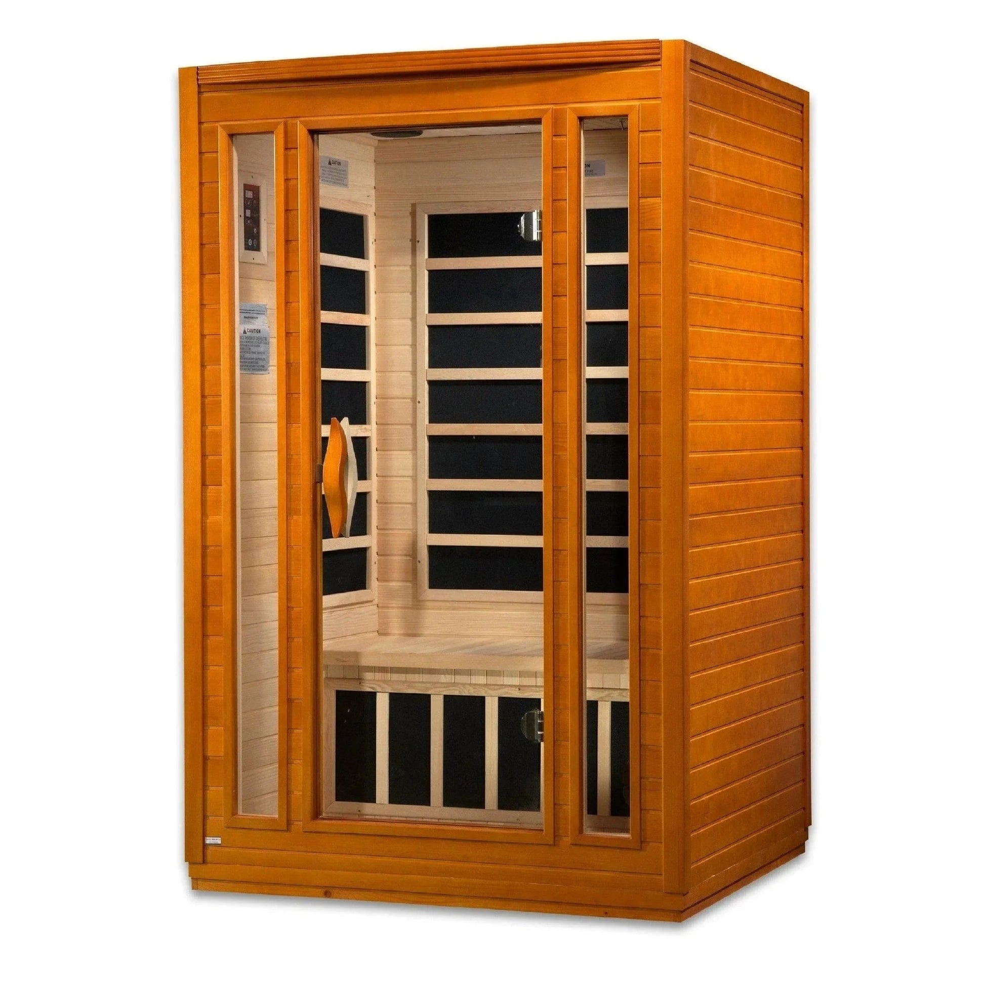 ValiroWood- "San Marino" 2-person Low EMF FAR Infrared Sauna DYN-6206-01-Sauna-valiro­wood