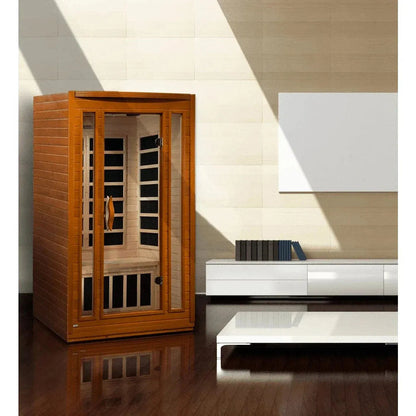 ValiroWood- "San Marino" 2-person Low EMF FAR Infrared Sauna DYN-6206-01-Sauna-valiro­wood
