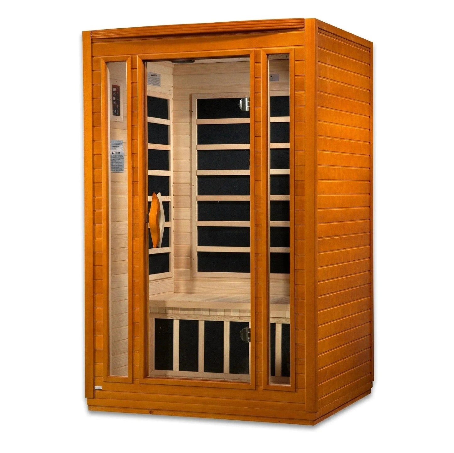 ValiroWood- San Marino Elite 2-person Ultra Low EMF FAR Infrared Sauna - DYN-6206-01 Elite-Sauna-valiro­wood