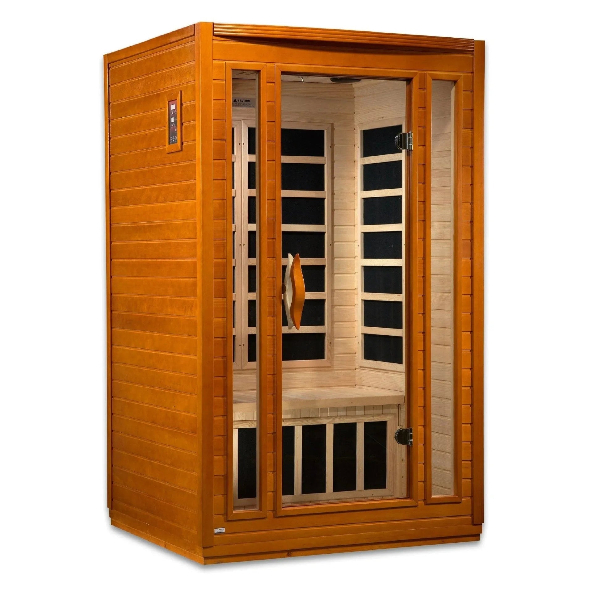 ValiroWood- San Marino Elite 2-person Ultra Low EMF FAR Infrared Sauna - DYN-6206-01 Elite-Sauna-valiro­wood