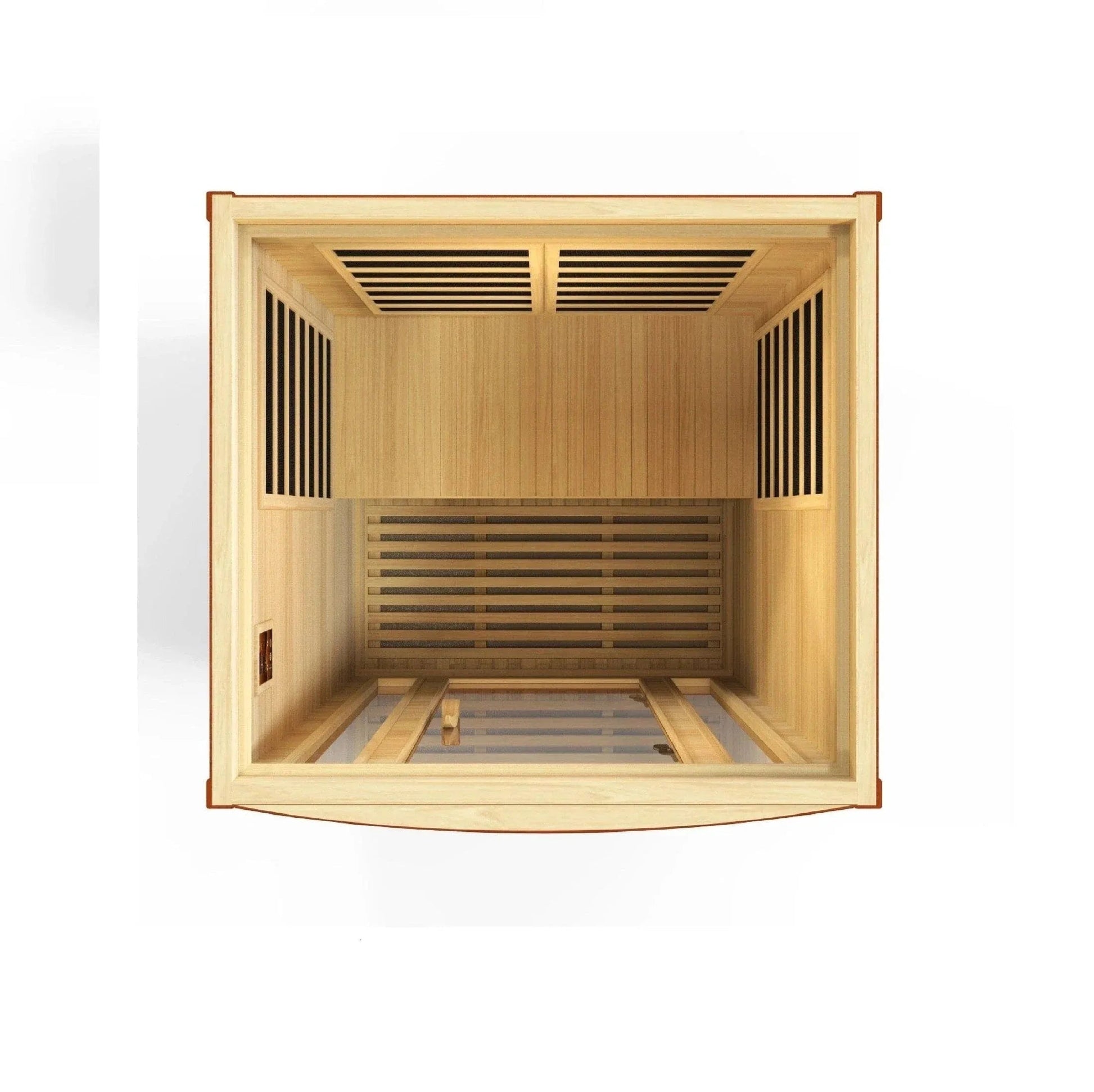 ValiroWood- San Marino Elite 2-person Ultra Low EMF FAR Infrared Sauna - DYN-6206-01 Elite-Sauna-valiro­wood