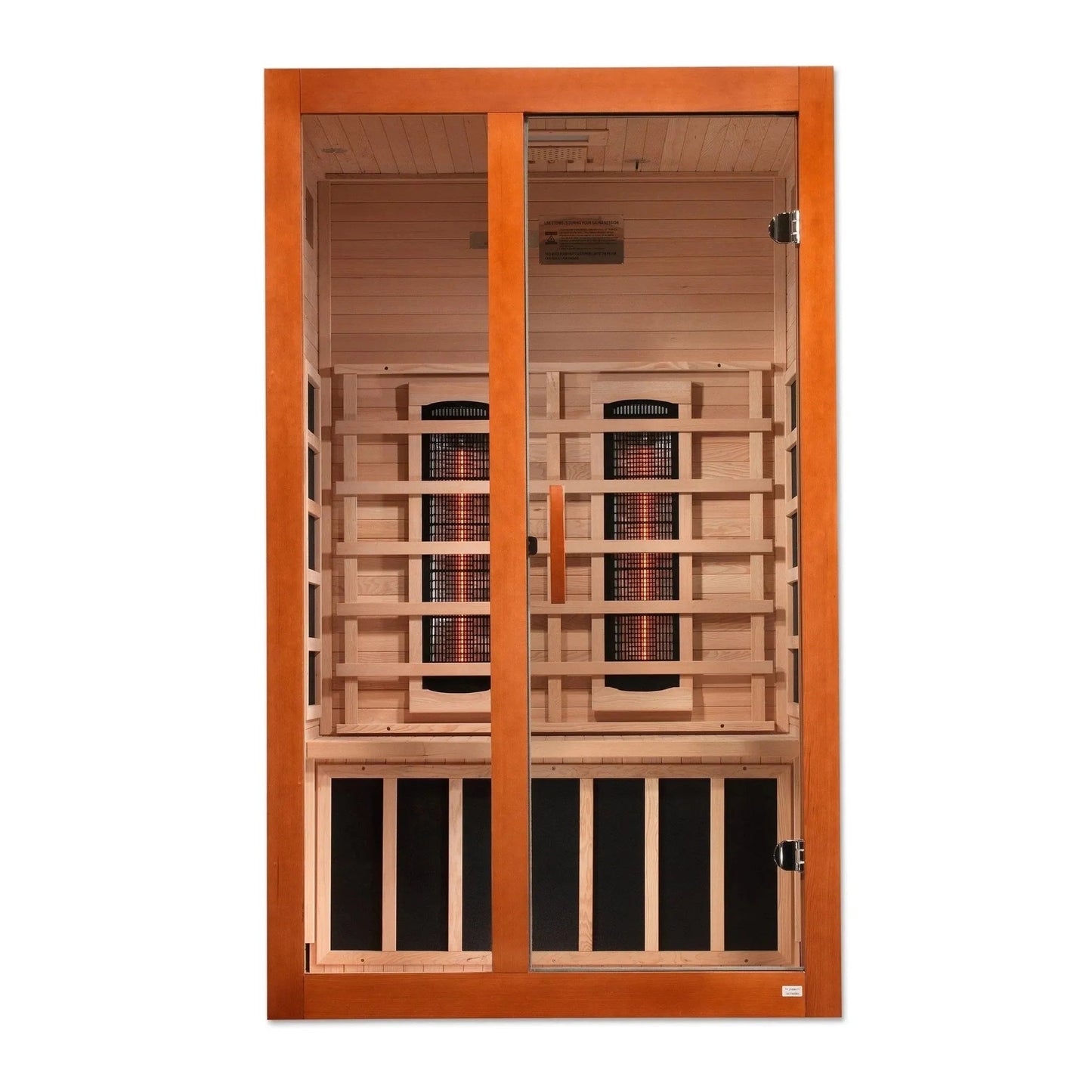 ValiroWood- "Santiago" 2-person Full Spectrum Near Zero EMF FAR Infrared Sauna DYN-6209-03 FS-Sauna-valiro­wood