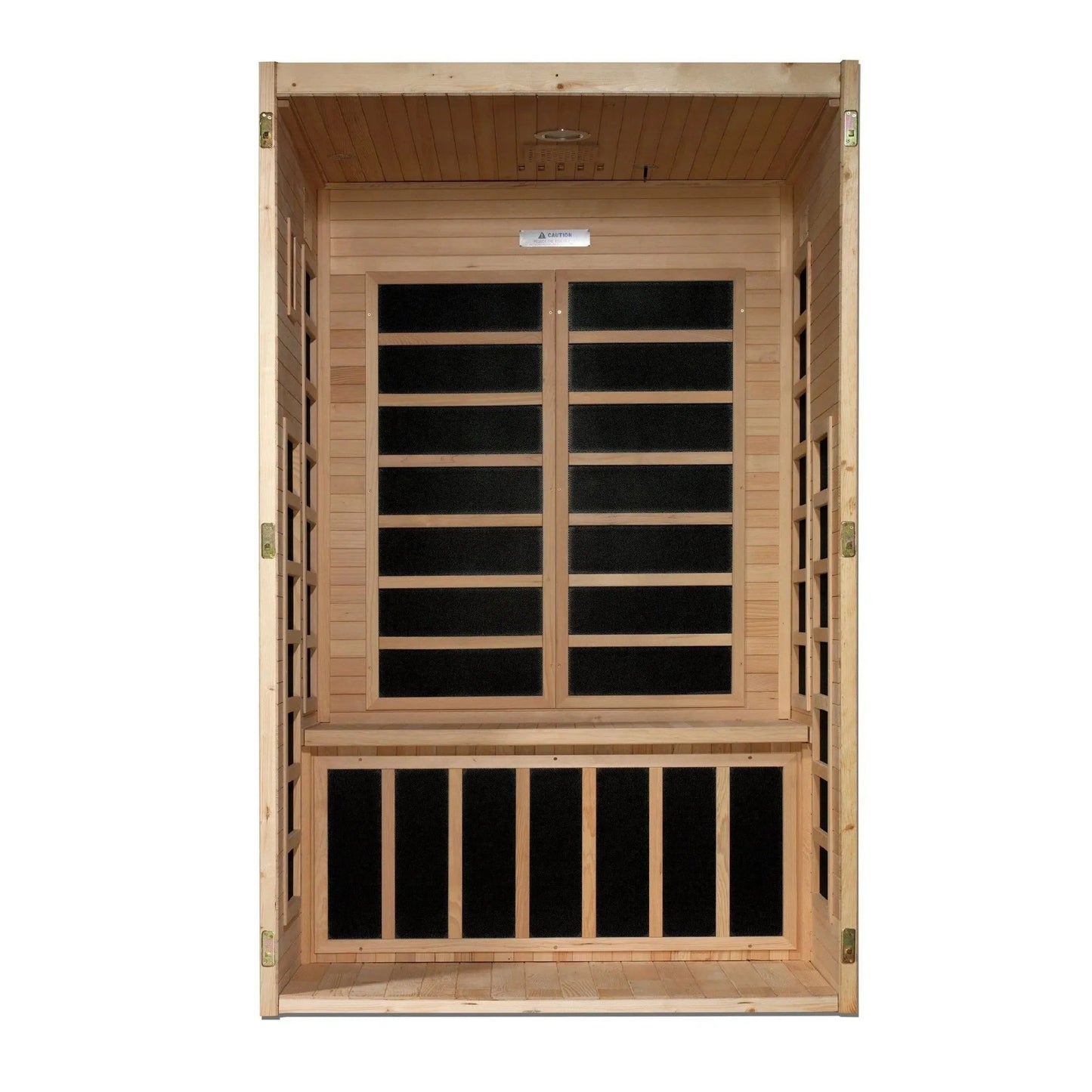ValiroWood- "Santiago" 2-person Low EMF FAR Infrared Sauna DYN-6209-01-Sauna-valiro­wood