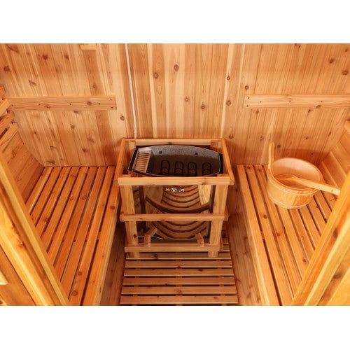 ValiroWood- Solace 2-Person Traditional Barrel Sauna 200SH-Sauna-valiro­wood