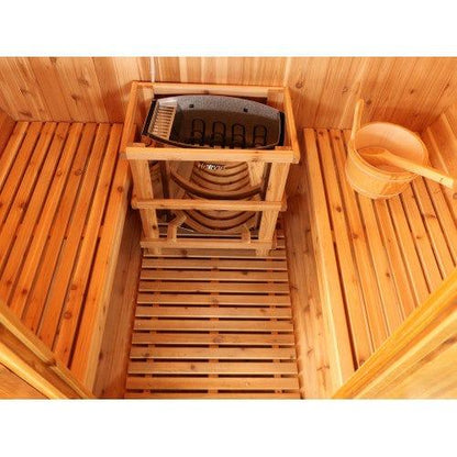 ValiroWood- Solace 2-Person Traditional Barrel Sauna 200SH-Sauna-valiro­wood