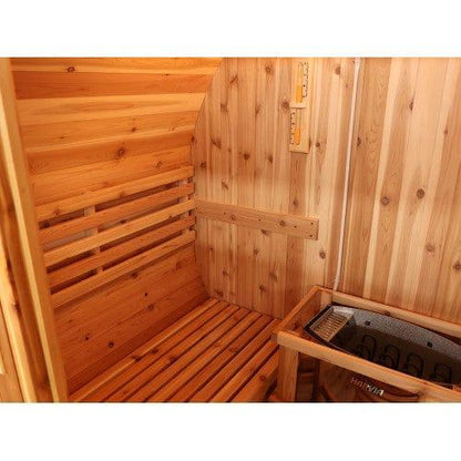 ValiroWood- Solace 2-Person Traditional Barrel Sauna 200SH-Sauna-valiro­wood