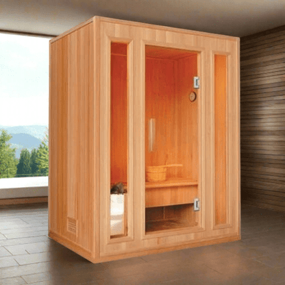 ValiroWood- Southport 3 Person Indoor Traditional Sauna 300SN-Sauna-valiro­wood