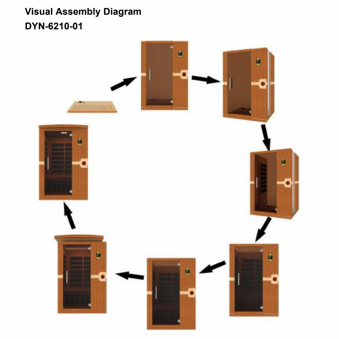 ValiroWood- "Venice" 2-person Low EMF FAR Infrared Sauna DYN-6210-01-Sauna-valiro­wood